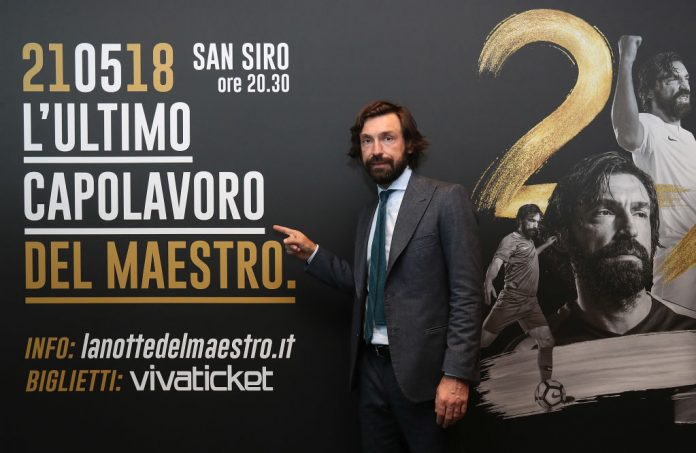 Andrea Pirlo Announces His Farewell Match