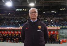 Vahvistus: Claudio Ranieri jättää AS Roman tämän kauden jälkeen