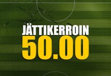 Bulgaria vs Suomi – Huuhkajien voitolle kerroin 50,00