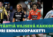 Kakkonen ennakkopaketti kaudelle 2020