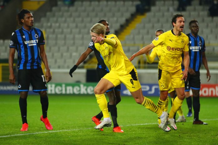 Club Brugge KV v Borussia Dortmund: Group F - UEFA Champions League